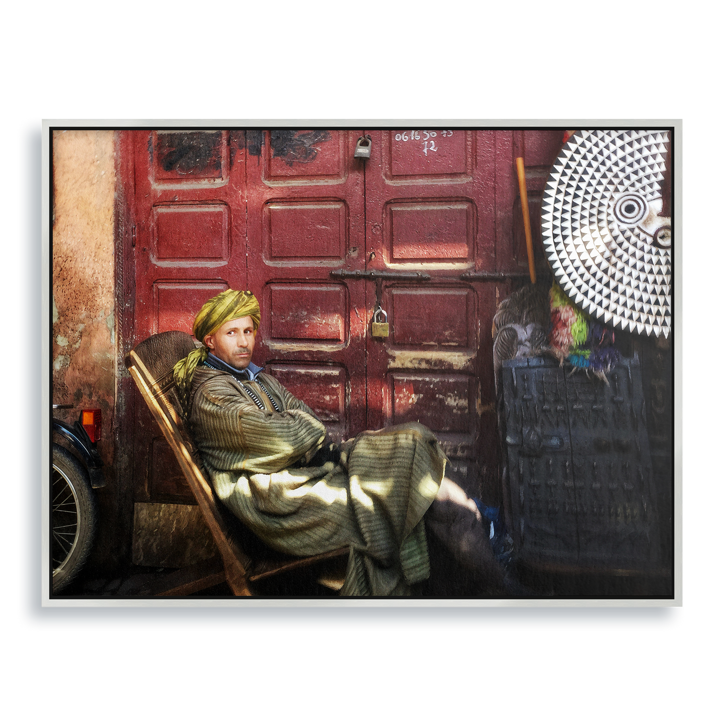 "Let's Make Good Price!" - Fine Art Print in Floating Frame