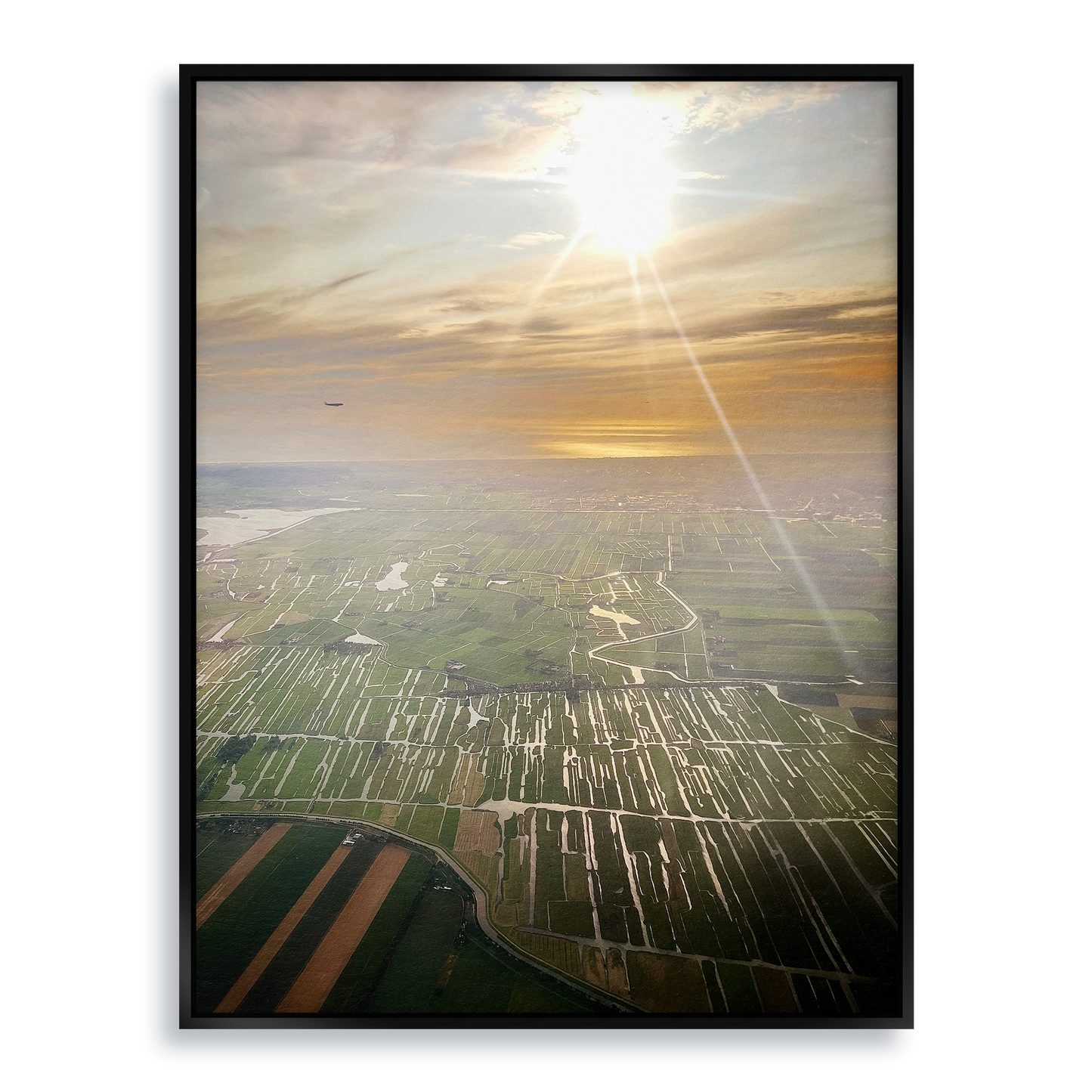 Coming Home - Fine Art Print in Floating Frame