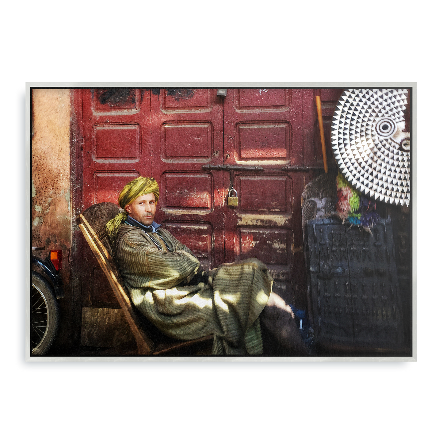 "Let's Make Good Price!" - Fine Art Print in Floating Frame