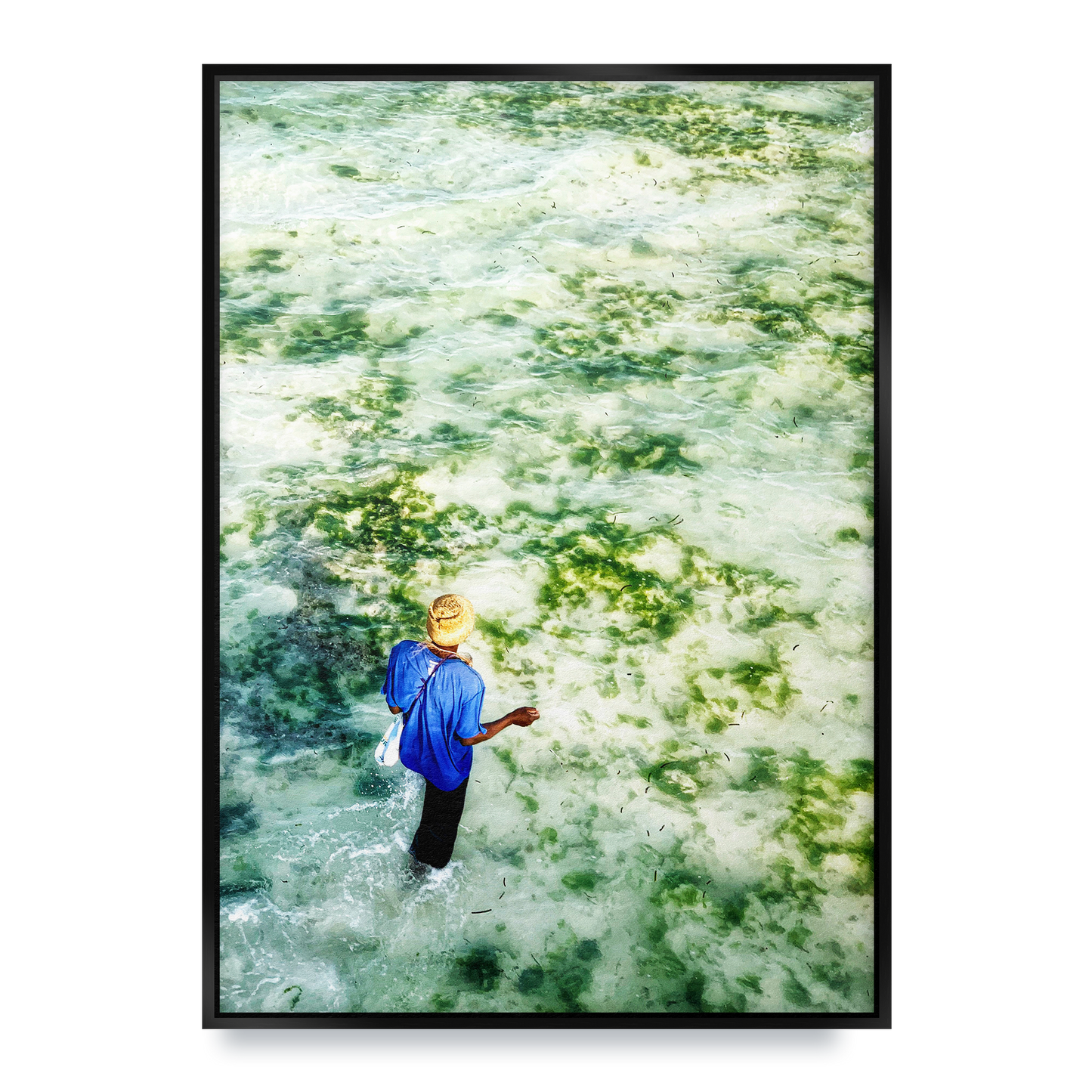 Gifts of The Tide - Fine Art Print in Floating Frame