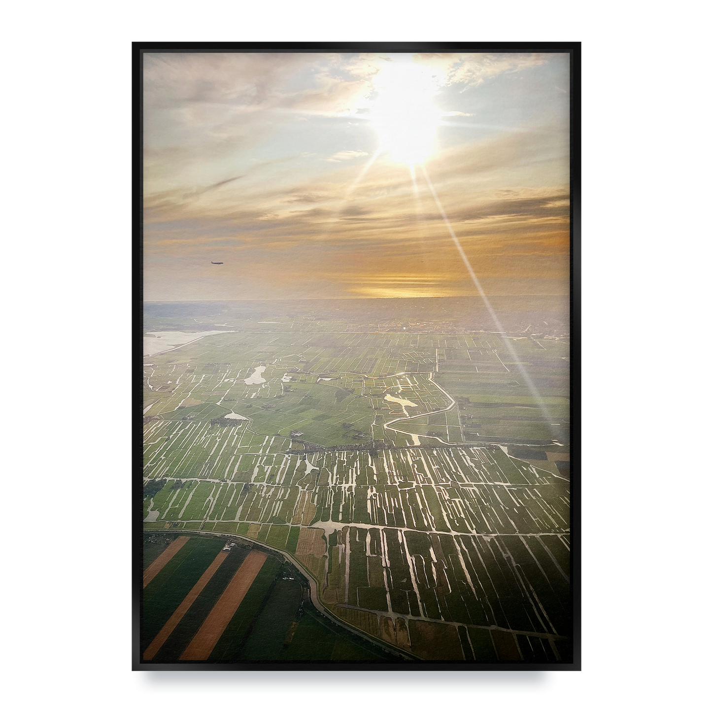 Coming Home - Fine Art Print in Floating Frame
