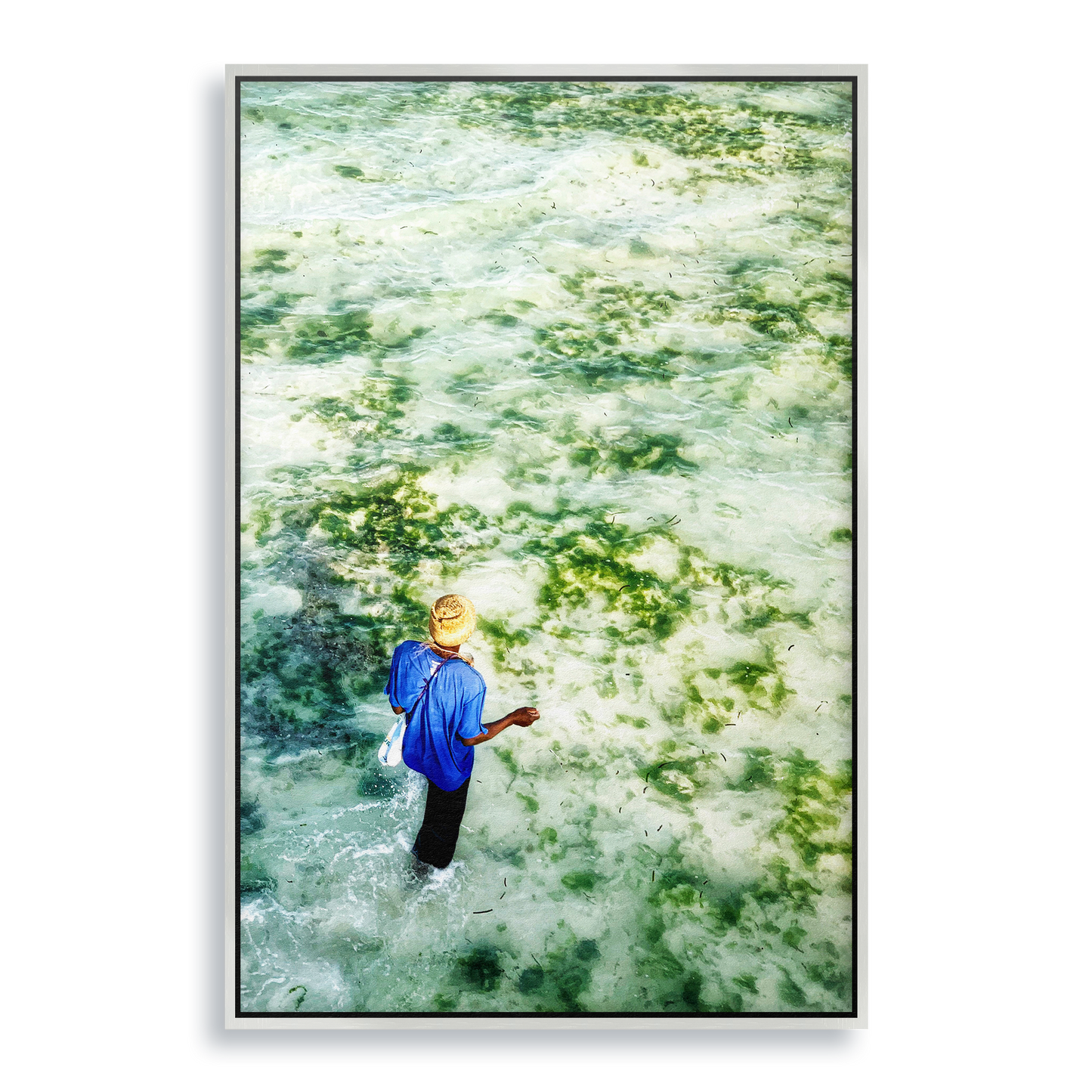 Gifts of The Tide - Fine Art Print in Floating Frame