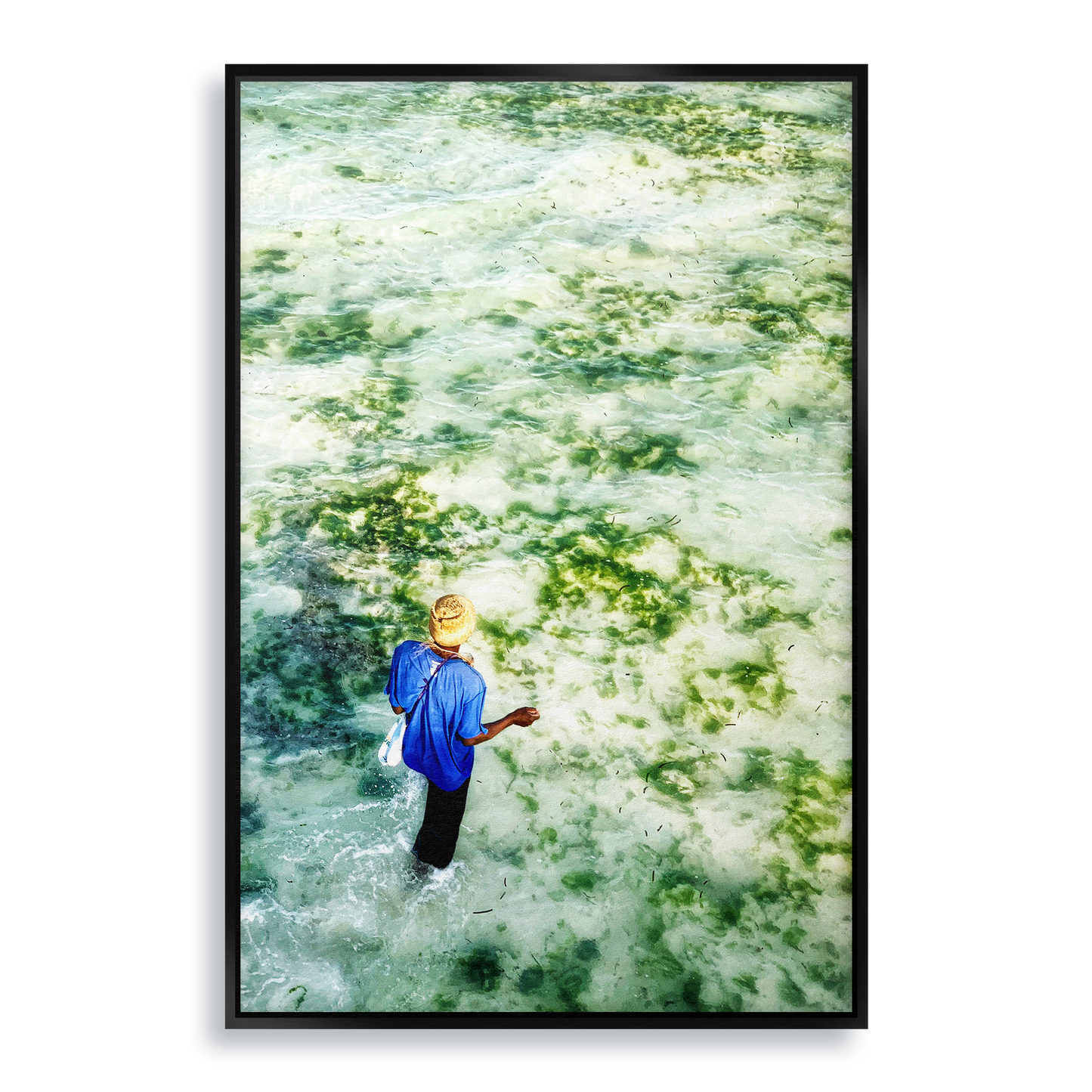 Gifts of The Tide - Fine Art Print in Floating Frame