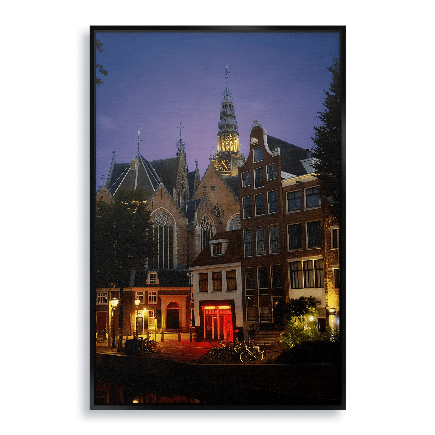 The Last John - Fine Art Print in Floating Frame - THE WORLD by Mr Fun