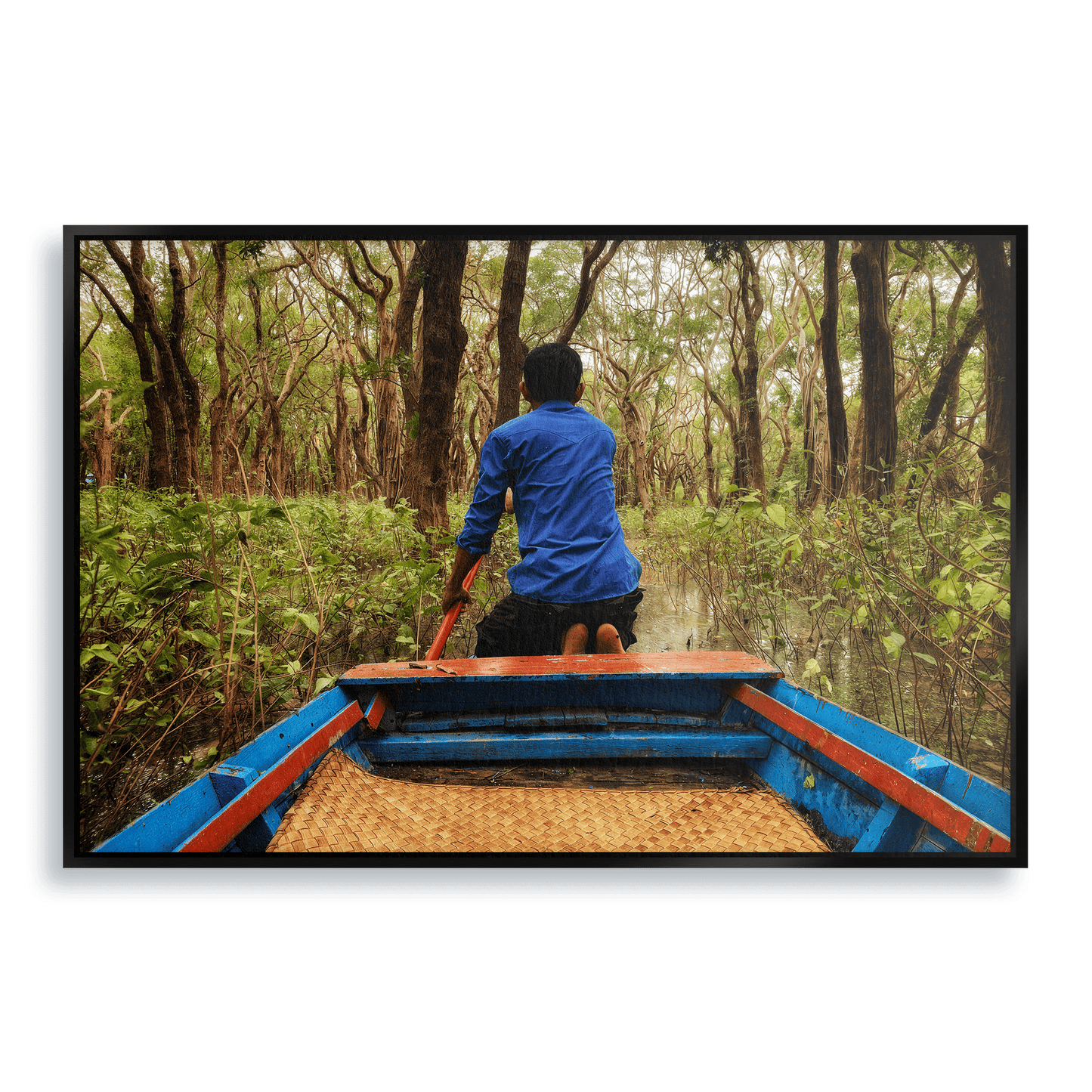 The Passage - Fine Art Print in Floating Frame - THE WORLD by Mr Fun