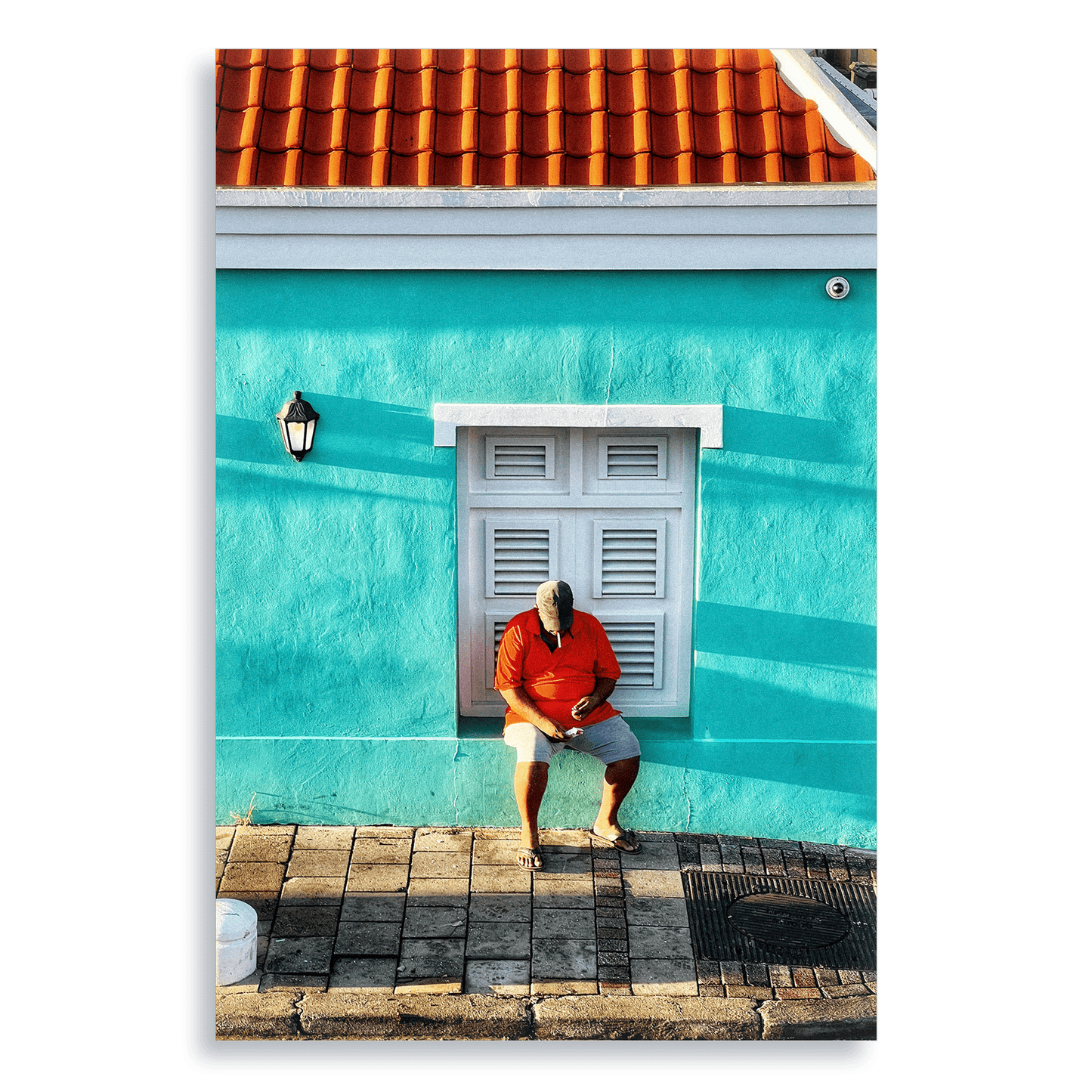 Morning Ritual - Aluminium Dibond Print - THE WORLD by Mr Fun