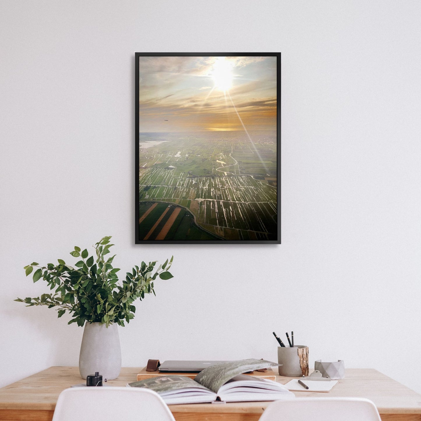 Coming Home - Fine Art Print in Floating Frame