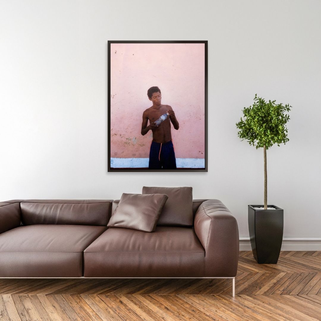 A Quiet Soul - Fine Art Print in Floating Frame