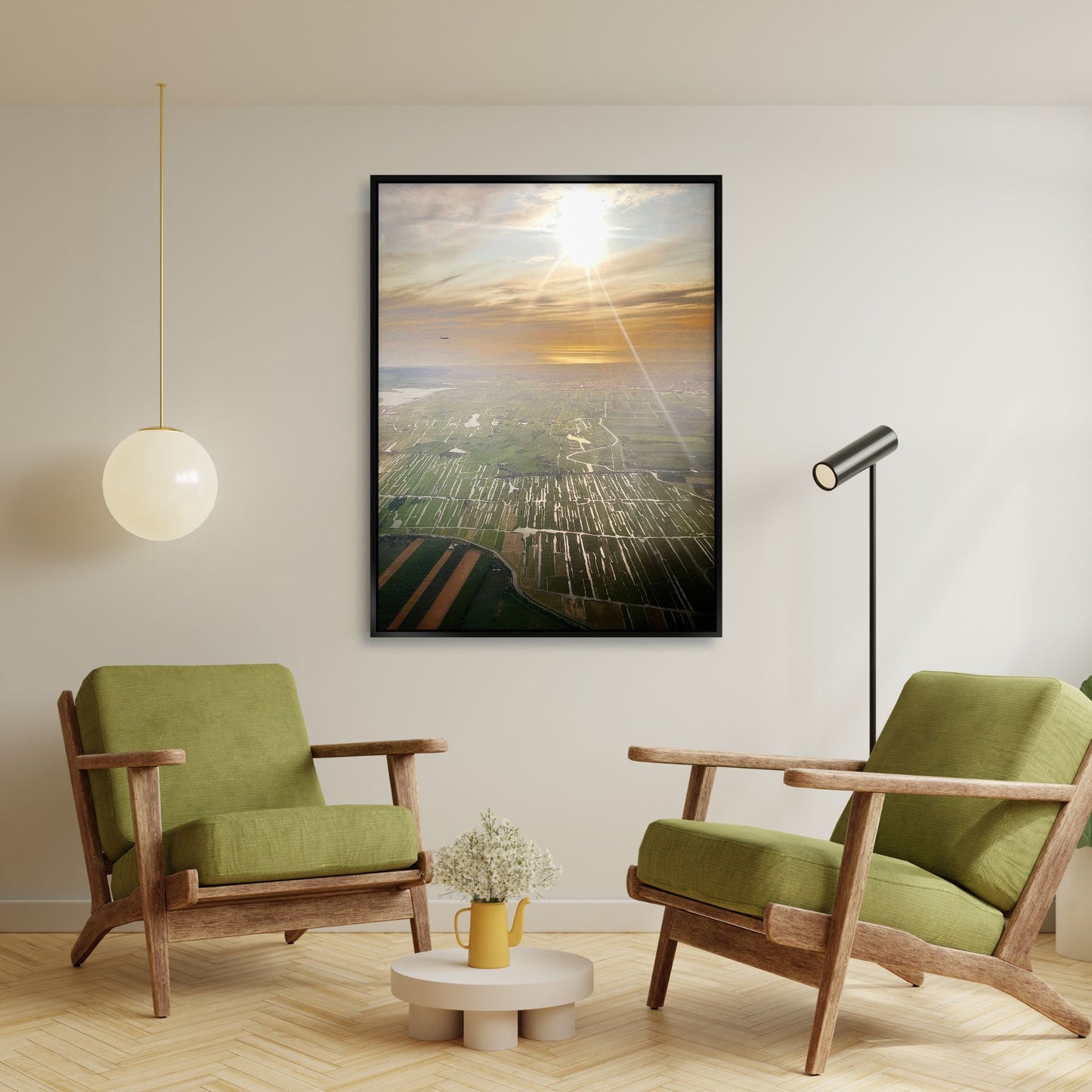 Coming Home - Fine Art Print in Floating Frame
