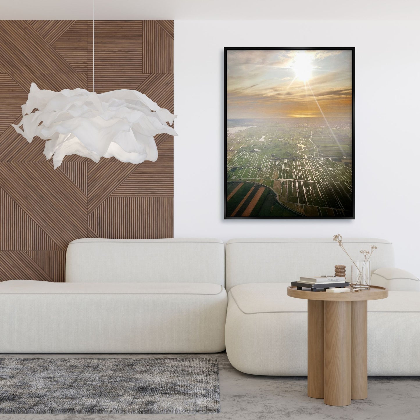 Coming Home - Fine Art Print in Floating Frame