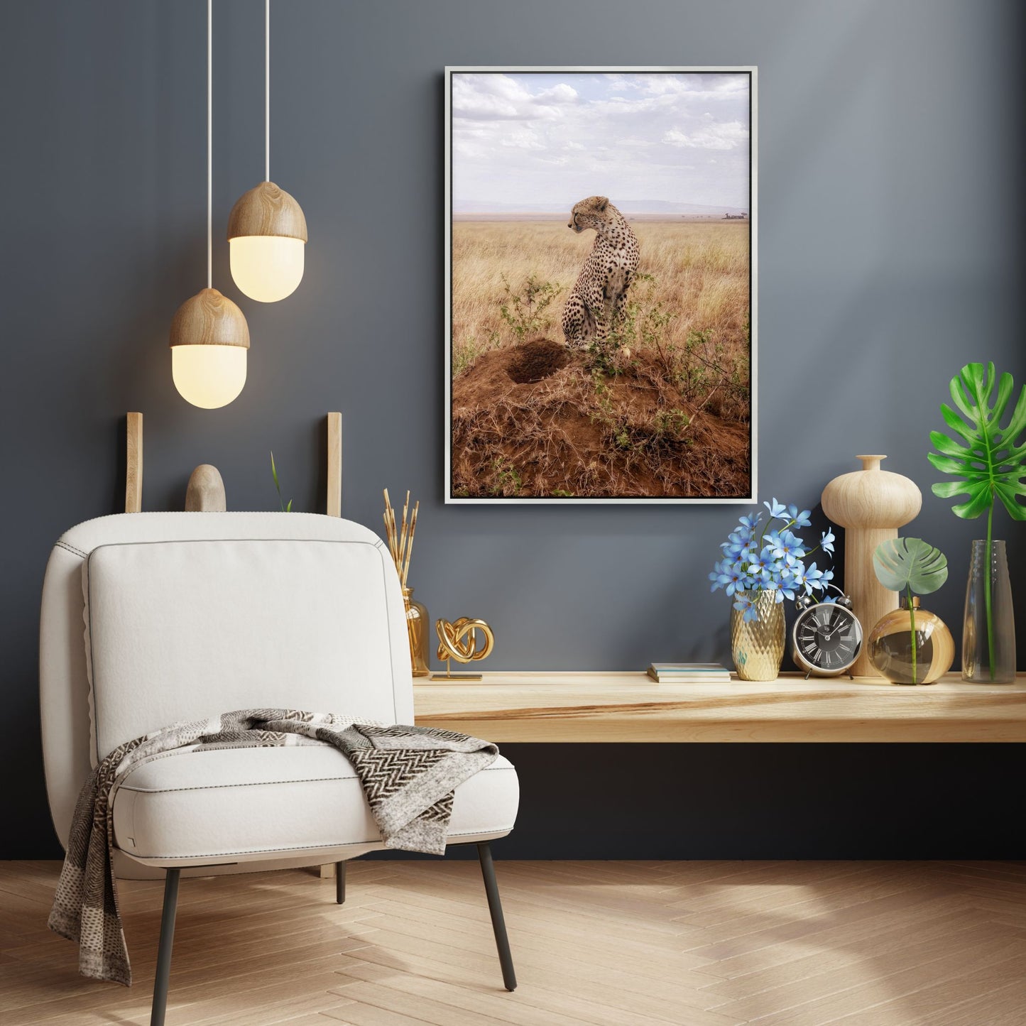 Cruel Suitor - Fine Art Print in Floating Frame