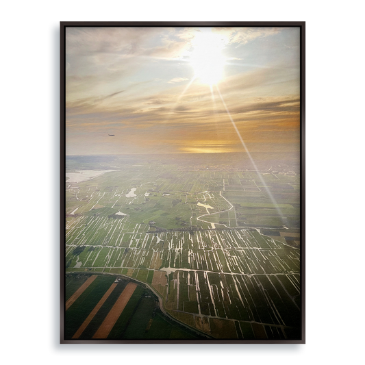 Coming Home - Fine Art Print in Floating Frame