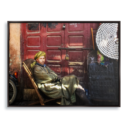 "Let's Make Good Price!" - Fine Art Print in Floating Frame