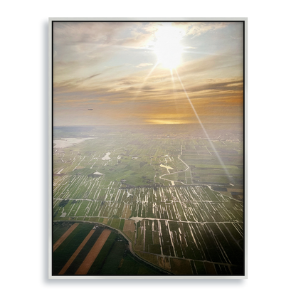 Coming Home - Fine Art Print in Floating Frame