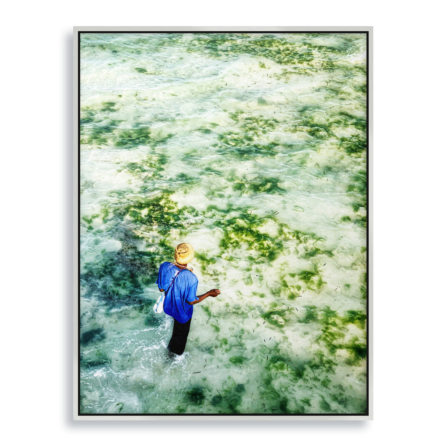 Gifts of The Tide - Fine Art Print in Floating Frame