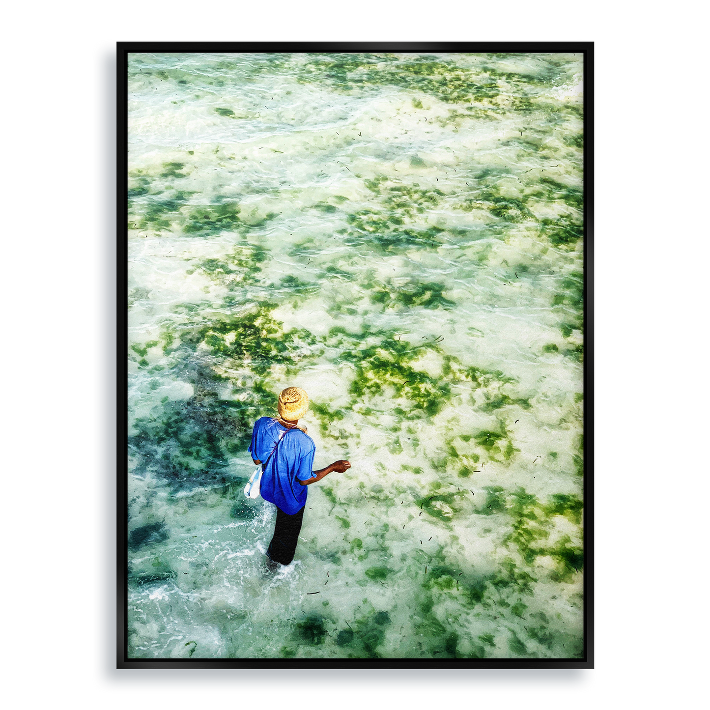 Gifts of The Tide - Fine Art Print in Floating Frame