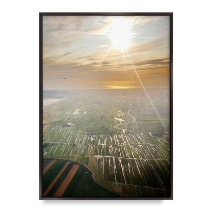 Coming Home - Fine Art Print in Floating Frame