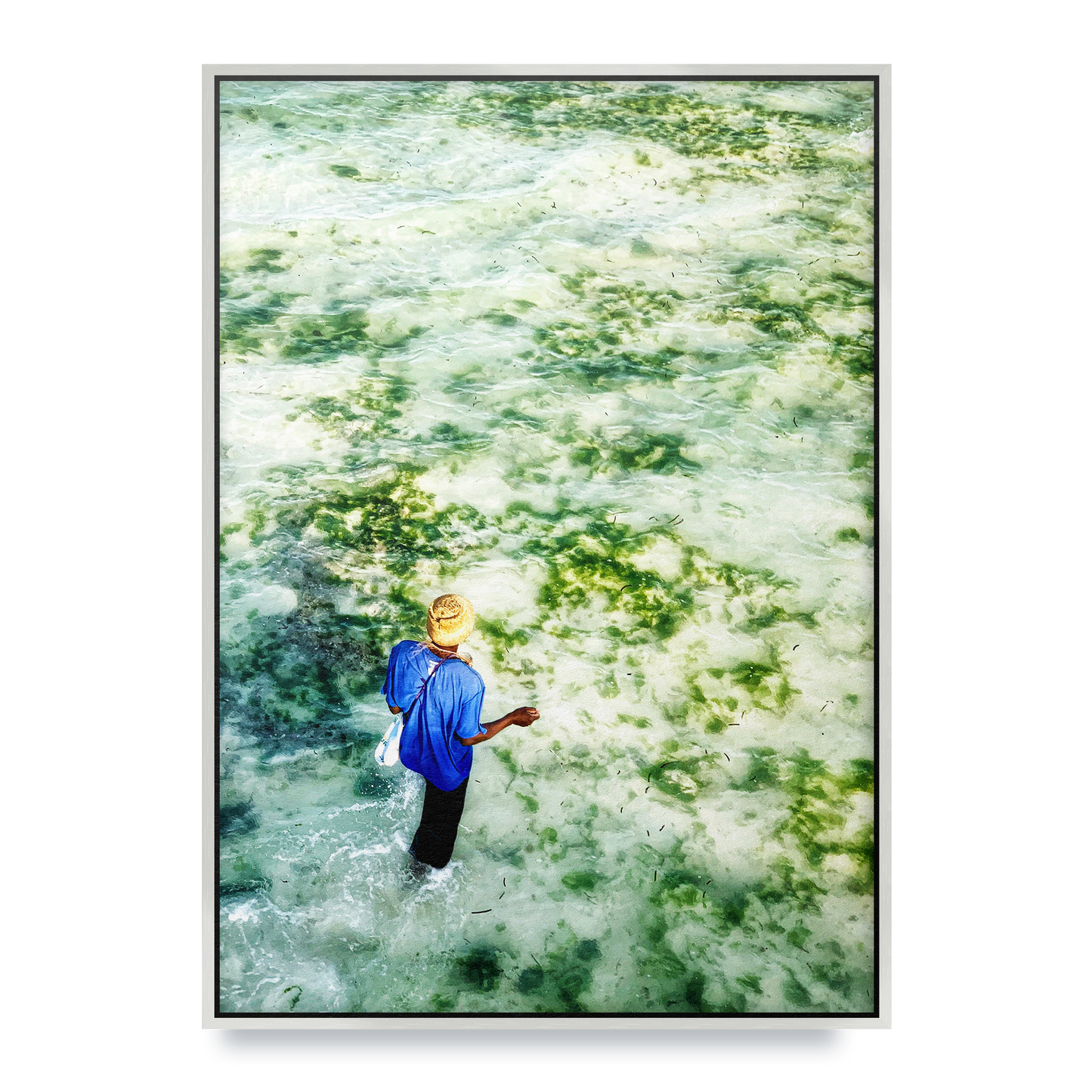 Gifts of The Tide - Fine Art Print in Floating Frame