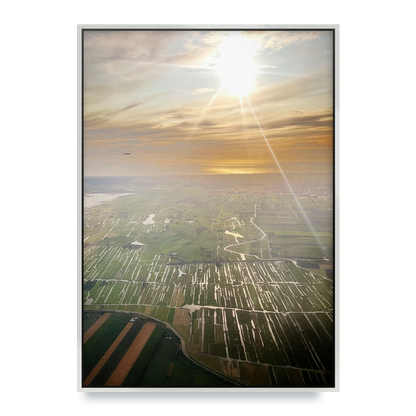 Coming Home - Fine Art Print in Floating Frame