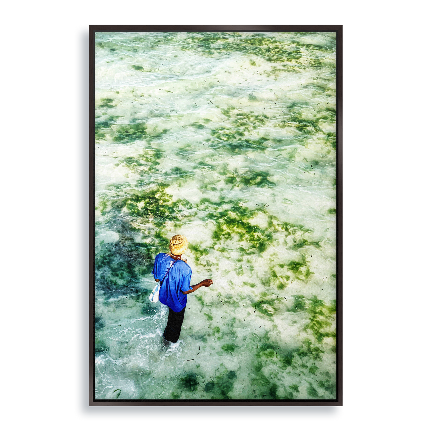 Gifts of The Tide - Fine Art Print in Floating Frame