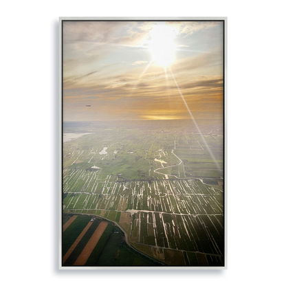 Coming Home - Fine Art Print in Floating Frame
