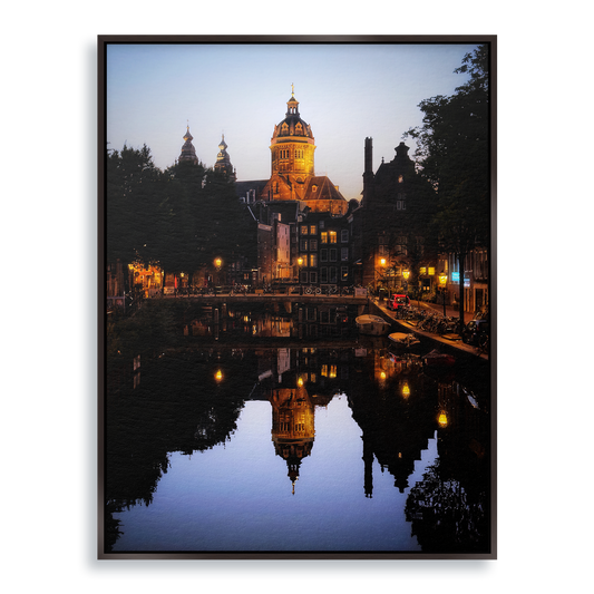 Forgive Me Father; I'll Do It Again - Fine Art Print in Floating Frame