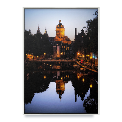 Forgive Me Father; I'll Do It Again - Fine Art Print in Floating Frame