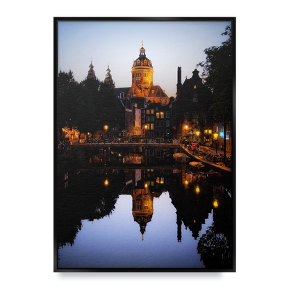 Forgive Me Father; I'll Do It Again - Fine Art Print in Floating Frame
