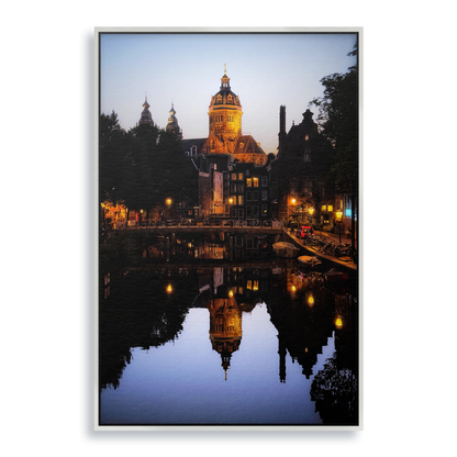 Forgive Me Father; I'll Do It Again - Fine Art Print in Floating Frame