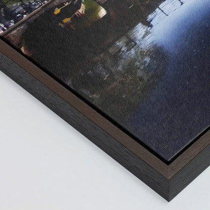 Twilight Waterworld - Fine Art Print in Floating Frame