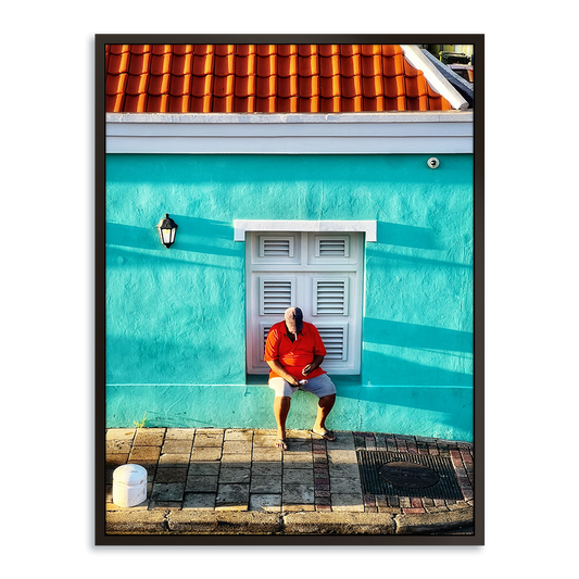 Morning Ritual - Fine Art Print in Floating Frame