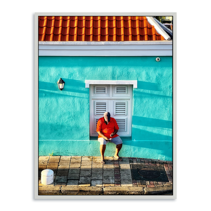 Morning Ritual - Fine Art Print in Floating Frame