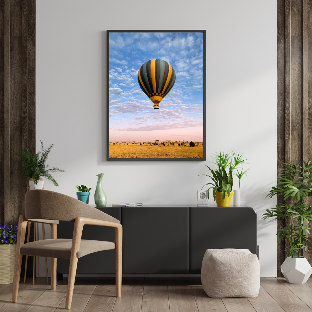 The Weightless and the Wild - Fine Art Print in Floating Frame