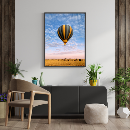 The Weightless and the Wild - Fine Art Print in Floating Frame