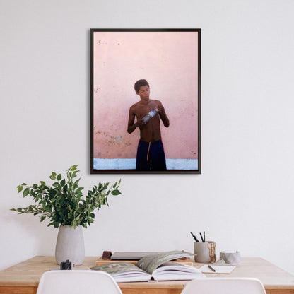 A Quiet Soul - Fine Art Print in Floating Frame