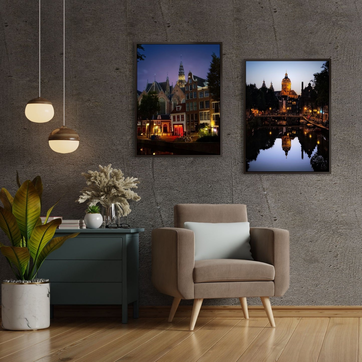 The Last John - Fine Art Print in Floating Frame