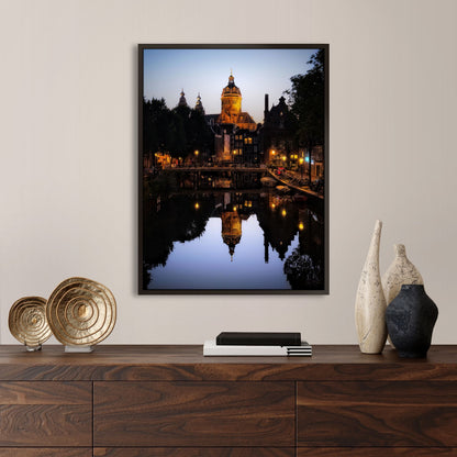 Forgive Me Father; I'll Do It Again - Fine Art Print in Floating Frame