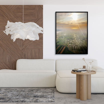 Coming Home - Fine Art Print in Floating Frame